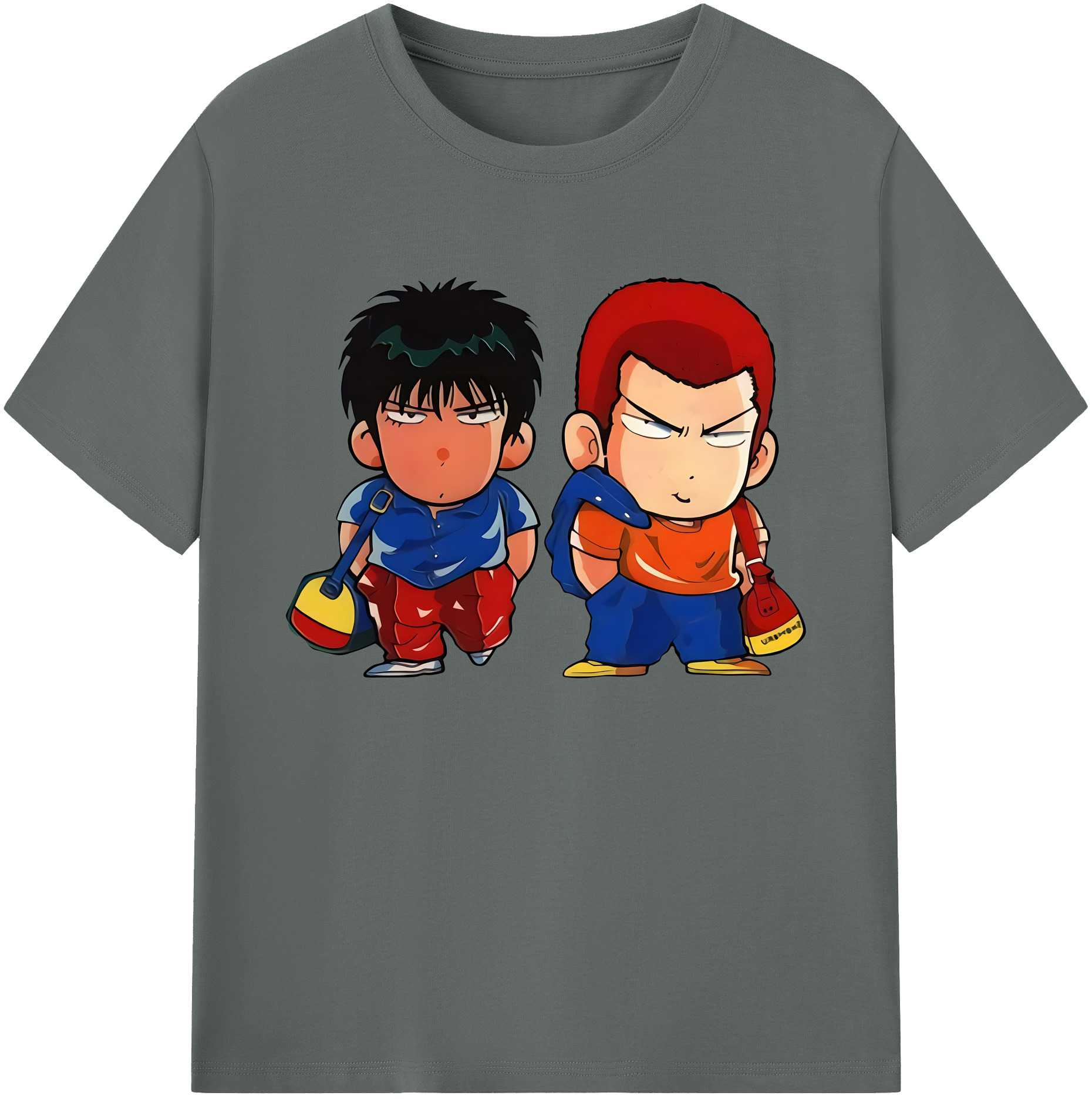 （画像用） SLAM DUNK／スラムダンク 綿100％ メンズ半袖Tシャツ｜肌触りやわらか＆通気性